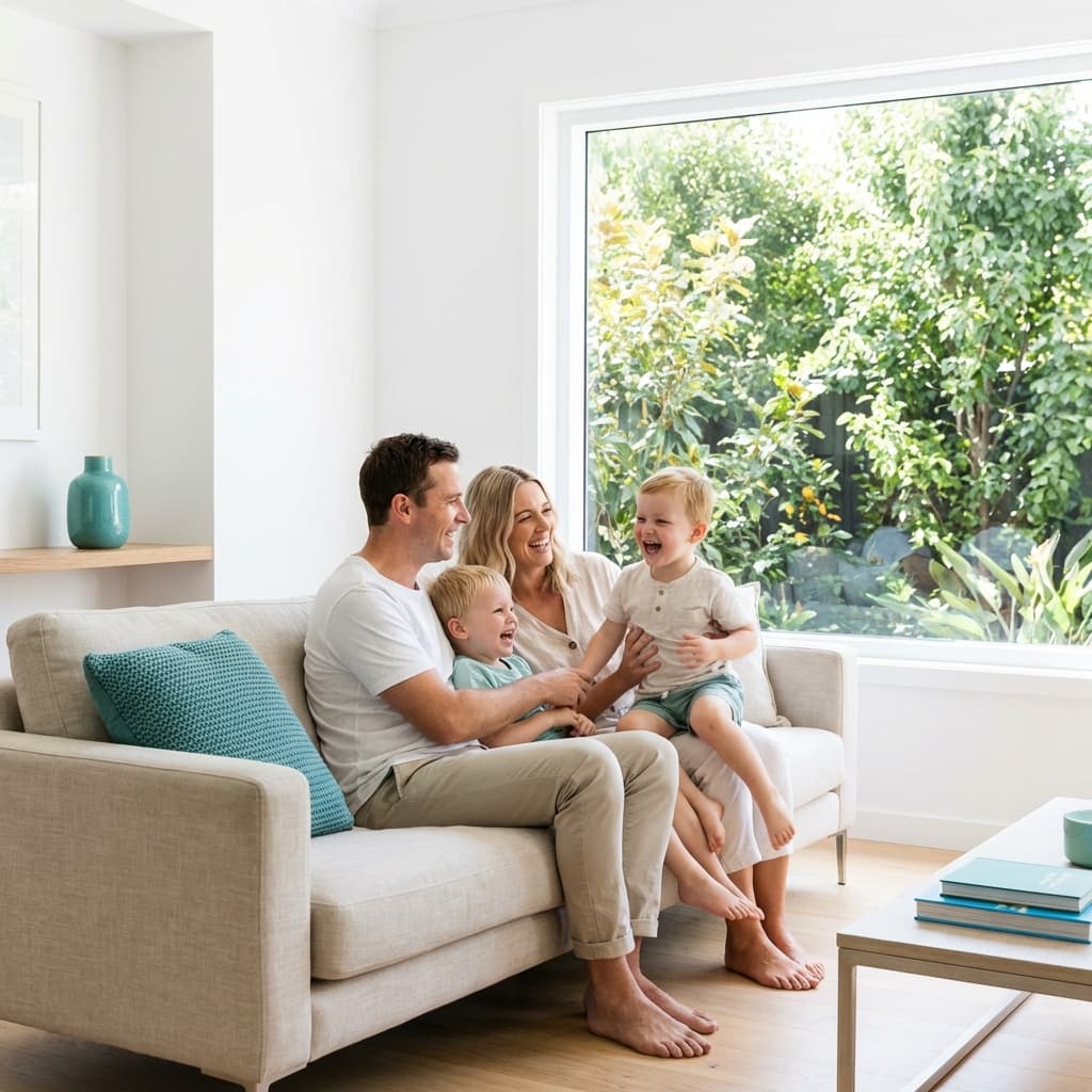 Happy Healthy Family